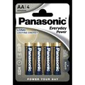 Obrázok pre výrobcu Panasonic Alkalická baterie LR6EPS/4BP Everyday Power (Blistr 4 ks)