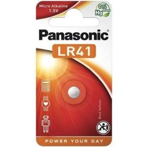 Obrázok pre výrobcu PANASONIC Alkalická MIKRO baterie LR-41EL/1B 1,5V (Blistr 1ks)