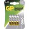 Obrázok pre výrobcu Batéria alkalická, AAA (LR03), AAA, 1.5V, GP, blister, 4-pack, Alkaline
