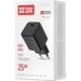 Obrázok pre výrobcu COLORWAY 1x USB-C/ síťová nabíječka/ GaN/ PD/ PPS/ 25W/ Černá