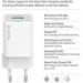 Obrázok pre výrobcu COLORWAY 1x USB-C/ síťová nabíječka/ GaN/ PD/ PPS/ QC/ 35W/ Bílá