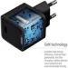 Obrázok pre výrobcu COLORWAY 1x USB-C/ síťová nabíječka/ GaN/ PD/ PPS/ 25W/ Černá