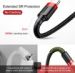 Obrázok pre výrobcu Baseus datový kabel Cafule USB-C 2m 2A červeno-černý