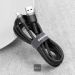 Obrázok pre výrobcu Baseus datový kabel Cafule USB-C 2m 2A šedo-černý