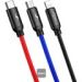 Obrázok pre výrobcu Baseus datový kabel 3v1 microUSB+Lightning+USB-C 1,2m 3,5A