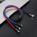 Obrázok pre výrobcu Baseus datový kabel 3v1 microUSB+Lightning+USB-C 1,2m 3,5A