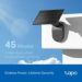 Obrázok pre výrobcu TP-LINK "Solar-Powered Security Camera Kit1 × Tapo C411, 1 × Tapo A201SPEC: 2K (2304x1296), 2.4 GHz, Solar panel