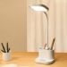Obrázok pre výrobcu Platinet stolní LED lampa 5W, integrovaná baterie 2400mAh, USB port, bílá
