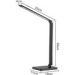 Obrázok pre výrobcu Platinet stolní LED lampa 10W stmívatelná, dotykové ovládání, bezdrátové nabíjení, USB port, stříbrn