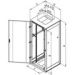 Obrázok pre výrobcu TRITON 19" stojanový rozvaděč 15U 600x800, nosnost 800 kg, skleněné dveře, svařovaný, šedý