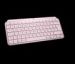 Obrázok pre výrobcu Logitech MX Keys Mini - bezdrôtová podsvietená klávesnica, US - ružová