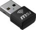 Obrázok pre výrobcu MSI WiFi USB adaptér AX1800 Nano