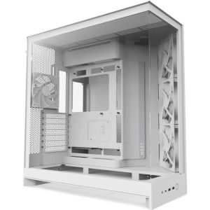 Obrázok pre výrobcu NZXT skříň H9 Flow dvoukomorová ATX / 3x140mm fan / 1x120mm / perforovaný top / proskl. bočnice, front / bílá
