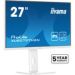 Obrázok pre výrobcu iiyama ProLite XUB2797HSN-W2 27"/IPS/FHD/ 100Hz/1ms/White/3R