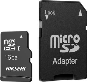 Obrázok pre výrobcu HIKSEMI C1, Micro SDHC Card 16GB, Class 10 + adapter