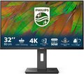 Obrázok pre výrobcu Philips LCD 32B1U3900 31,5" VA 4K /3840x2160@60Hz/ 4ms/350cd/HDMI/ DP/4xUSB/USB-C dock/RJ45/Repro/ Pivot/HAS/VESA